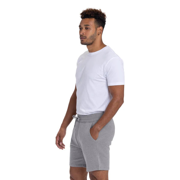 Unisex Shorts w/ pockets Next Level 80/20 Cotton Blend Grey