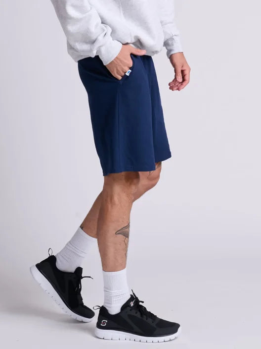 Unisex Shorts w/ pockets Russell Athletic 100% Cotton Navy