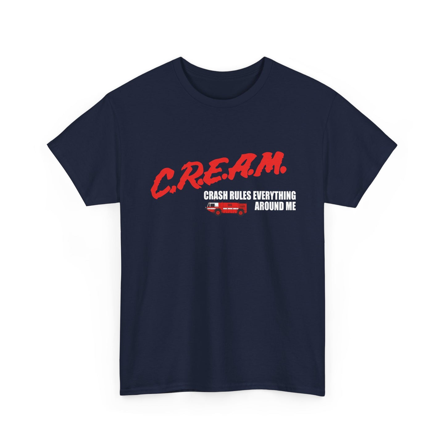 C.R.E.A.M. — 'Crash Rules Everything Around Me' Retro Shirt