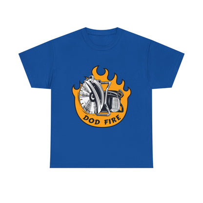 "DOD FIRE" K-12 Vent Graphic Firefighter T-Shirt