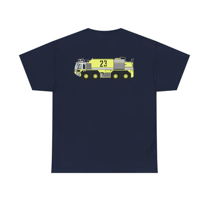 P-23 ARFF Fire Truck Unisex Tee