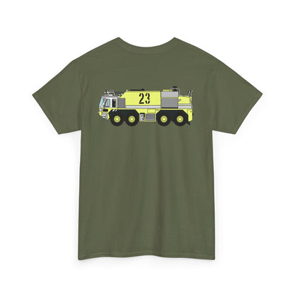P-23 ARFF Fire Truck Unisex Tee