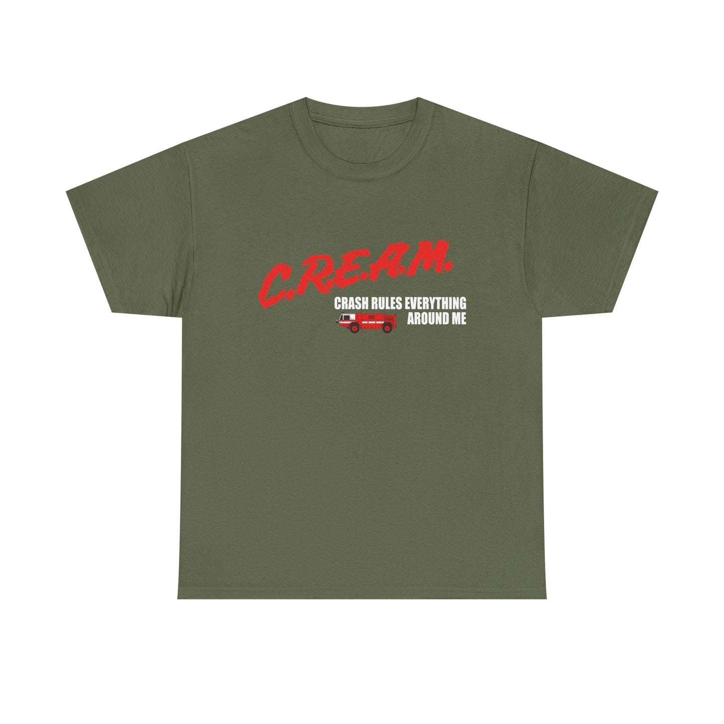 C.R.E.A.M. — 'Crash Rules Everything Around Me' Retro Shirt