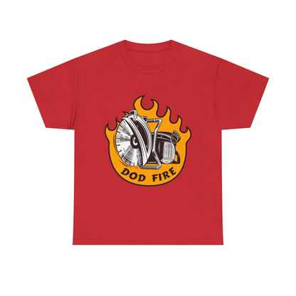 "DOD FIRE" K-12 Vent Graphic Firefighter T-Shirt
