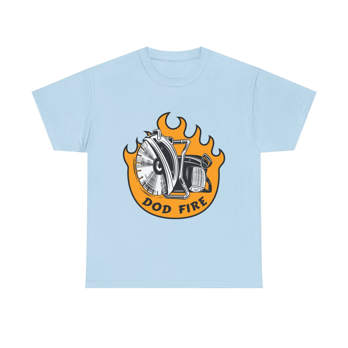 "DOD FIRE" K-12 Vent Graphic Firefighter T-Shirt