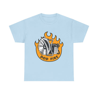 "DOD FIRE" K-12 Vent Graphic Firefighter T-Shirt