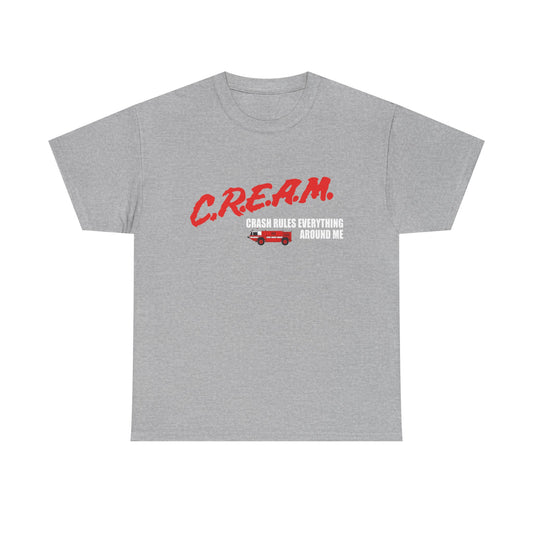 C.R.E.A.M. — 'Crash Rules Everything Around Me' Retro Shirt