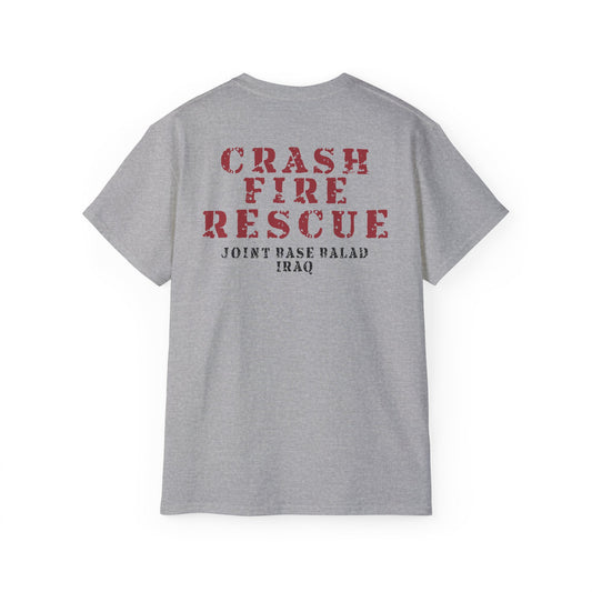 Crash Fire Rescue Iraq T-shirt