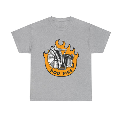 "DOD FIRE" K-12 Vent Graphic Firefighter T-Shirt
