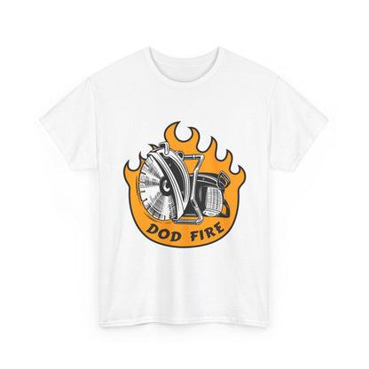 "DOD FIRE" K-12 Vent Graphic Firefighter T-Shirt