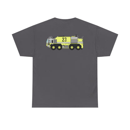 P-23 ARFF Fire Truck Unisex Tee