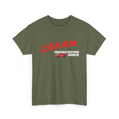 C.R.E.A.M. — 'Crash Rules Everything Around Me' Retro Shirt