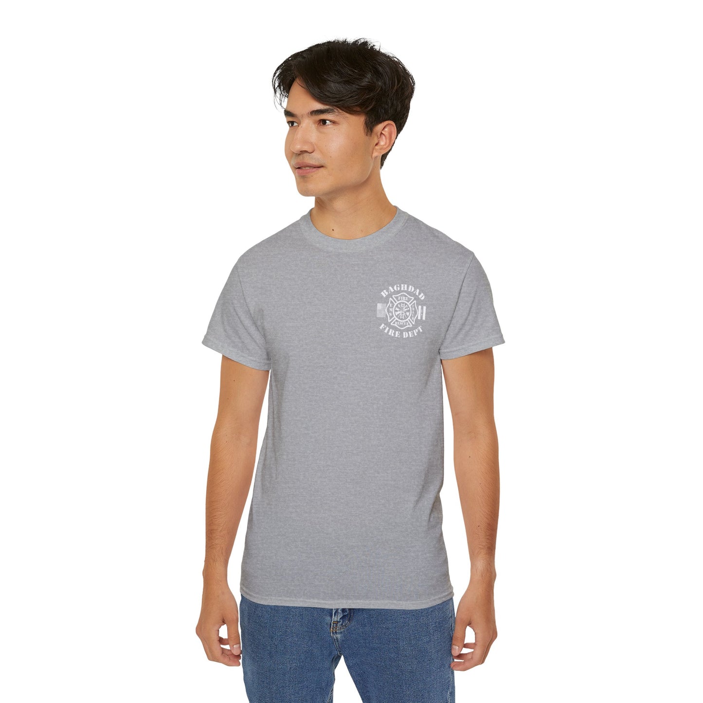 Crash Fire Rescue Iraq T-shirt