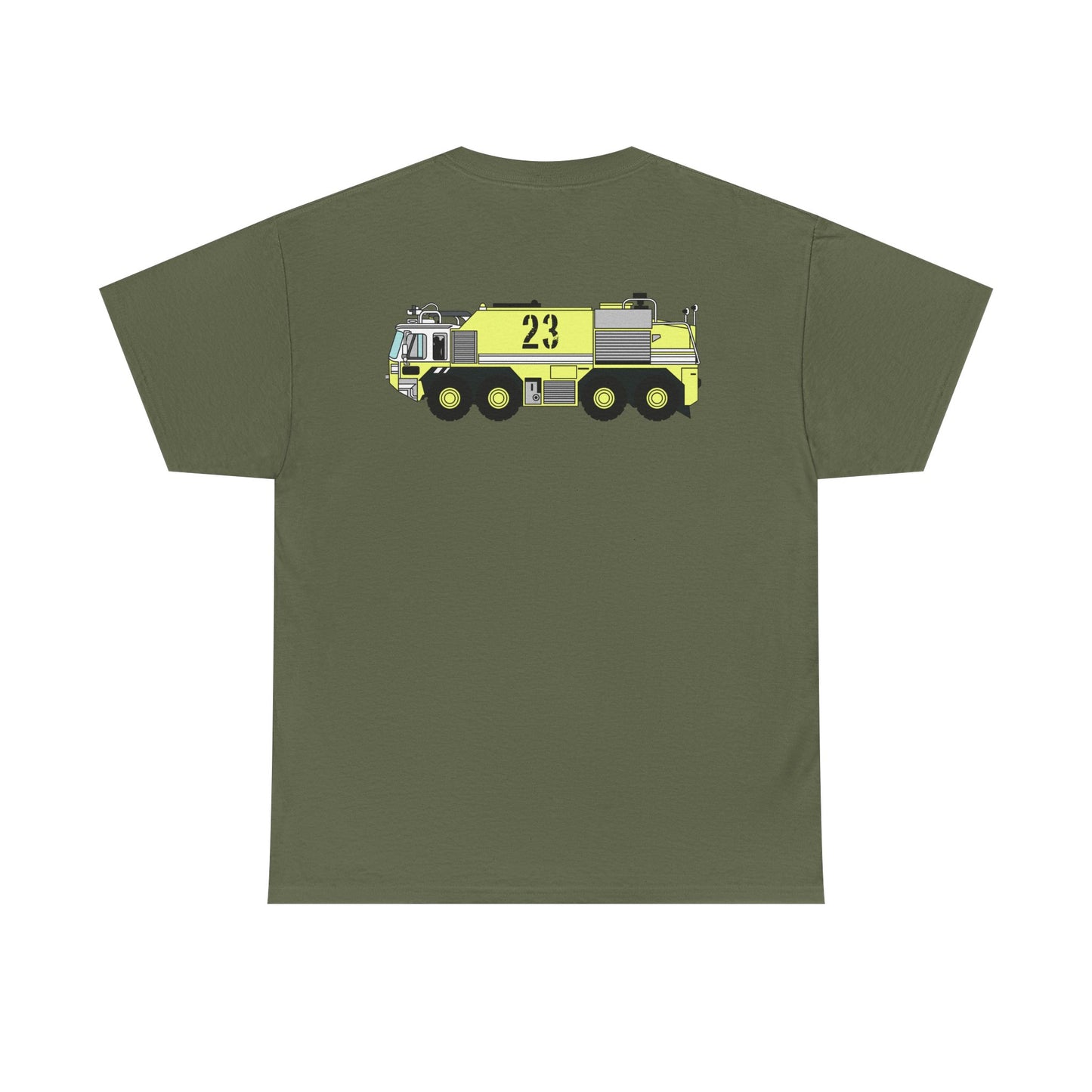 P-23 ARFF Fire Truck Unisex Tee