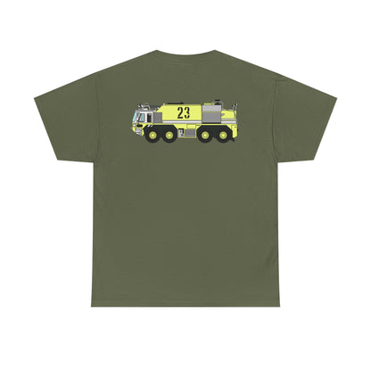 P-23 ARFF Fire Truck Unisex Tee