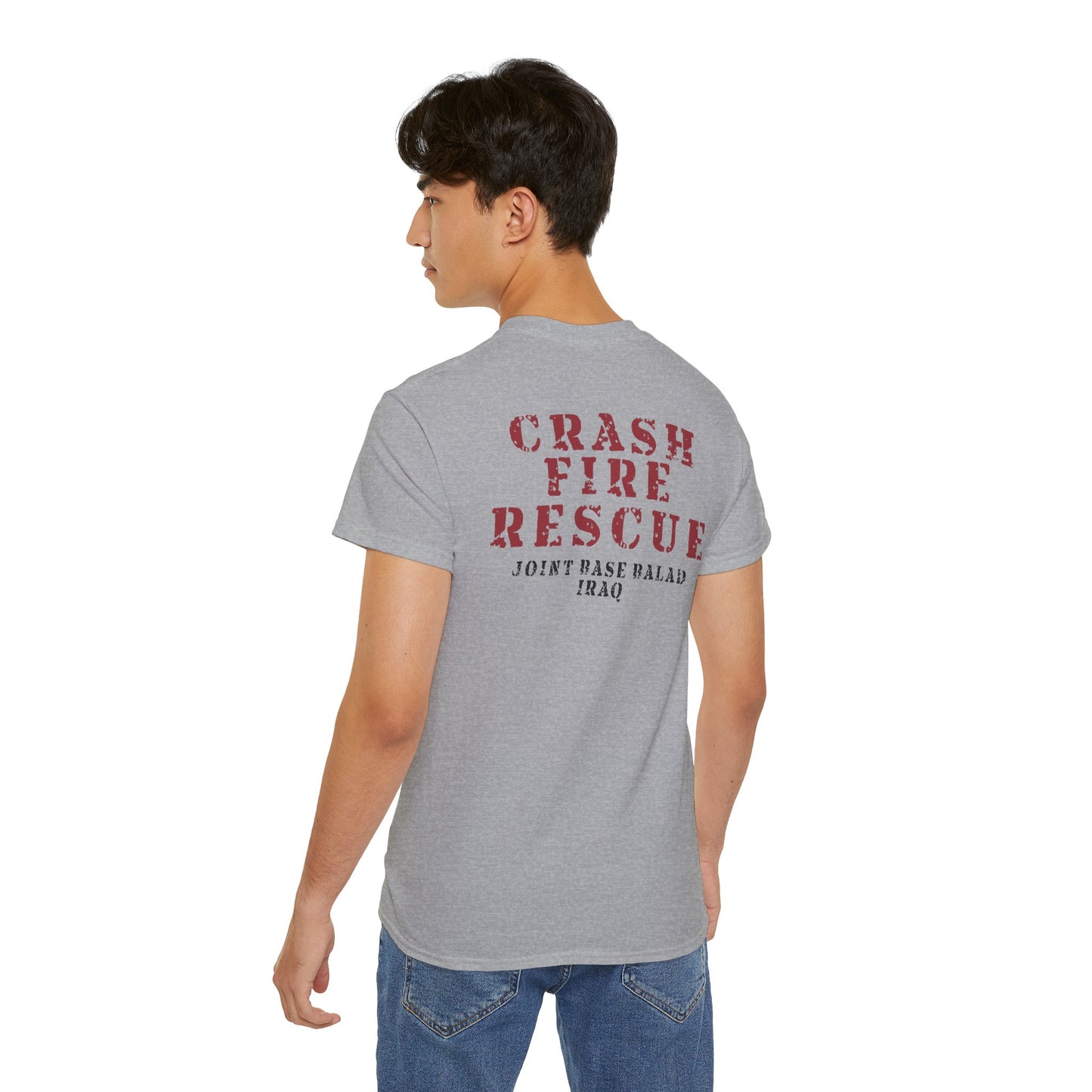 Crash Fire Rescue Iraq T-shirt