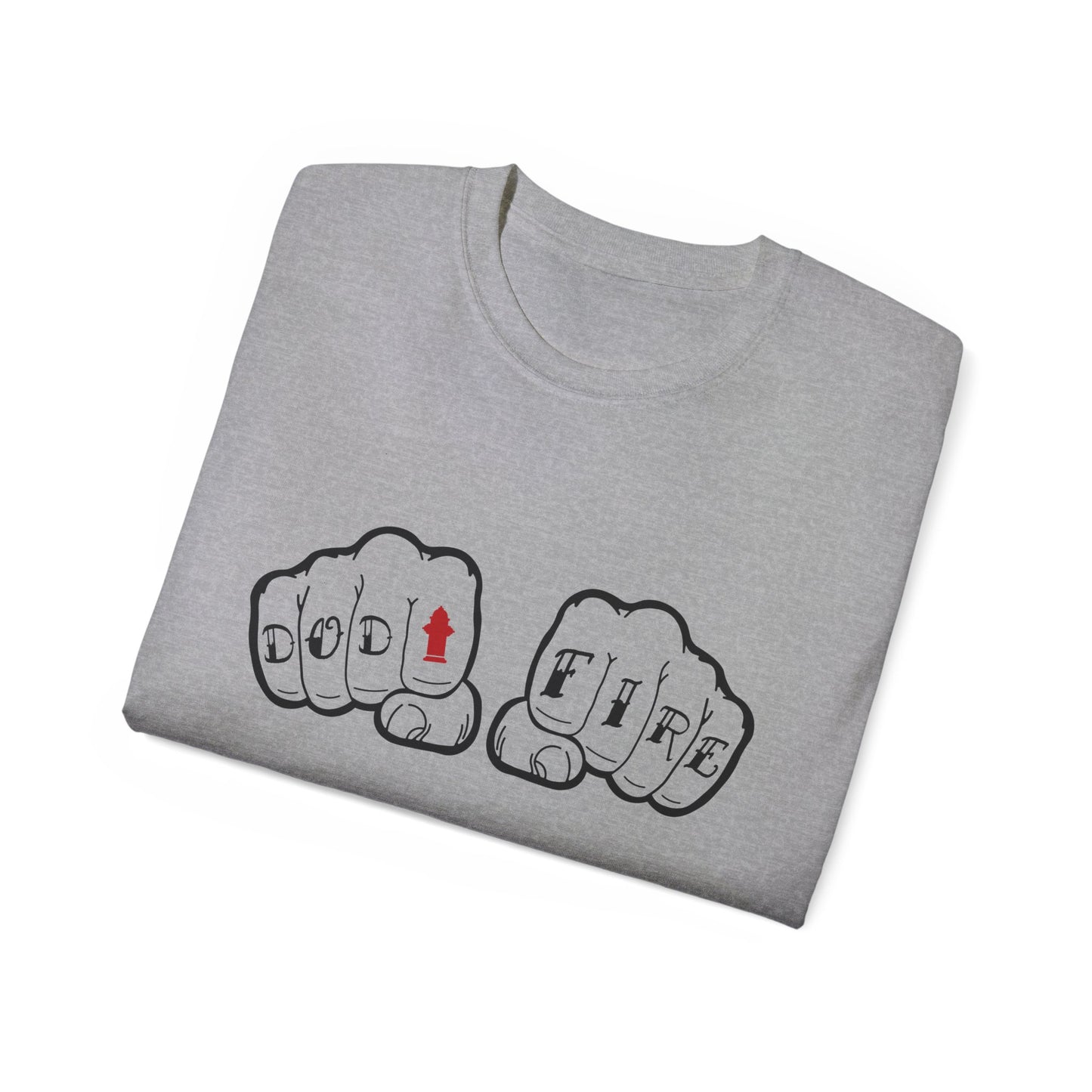 Fist Tattoo DOD FIRE Tee