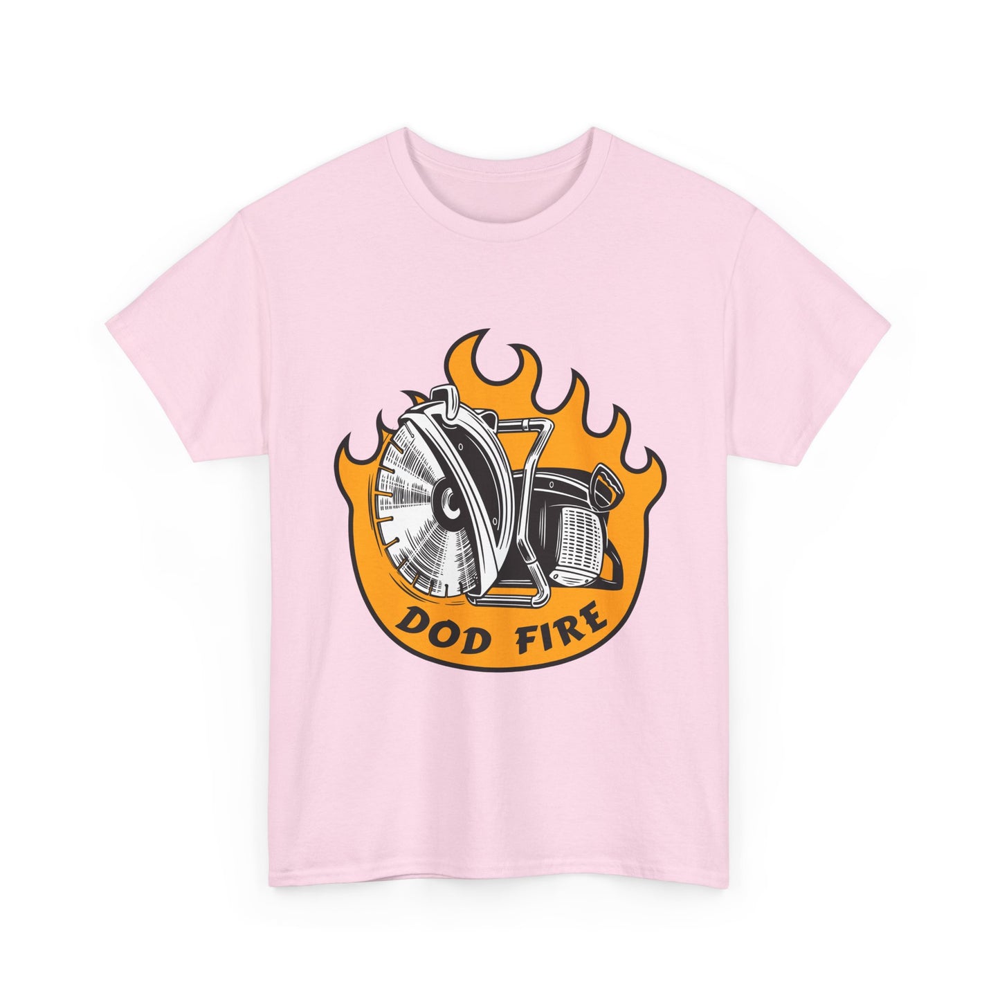 "DOD FIRE" K-12 Vent Graphic Firefighter T-Shirt