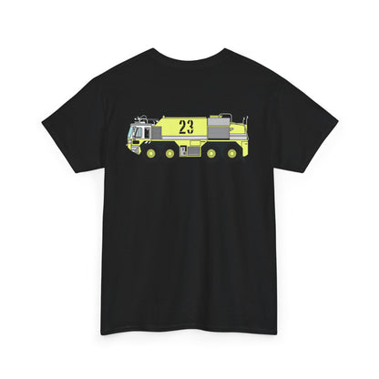 P-23 ARFF Fire Truck Unisex Tee