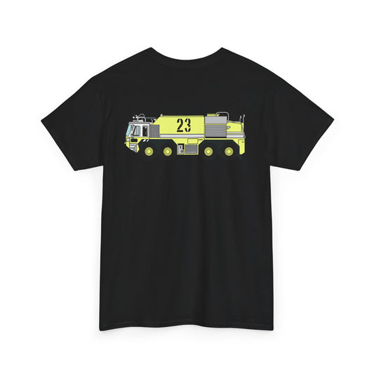 P-23 ARFF Fire Truck Unisex Tee