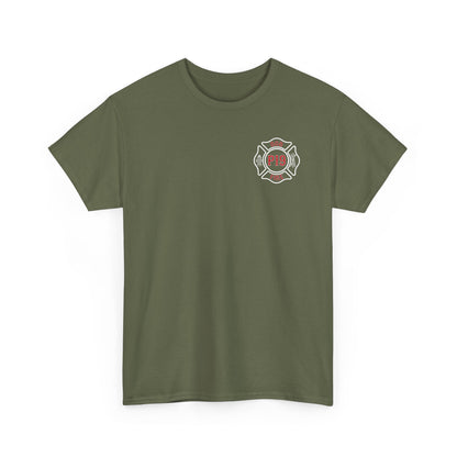 P-19 ARFF Fire Truck Tee Unisex Heavy Cotton Tee