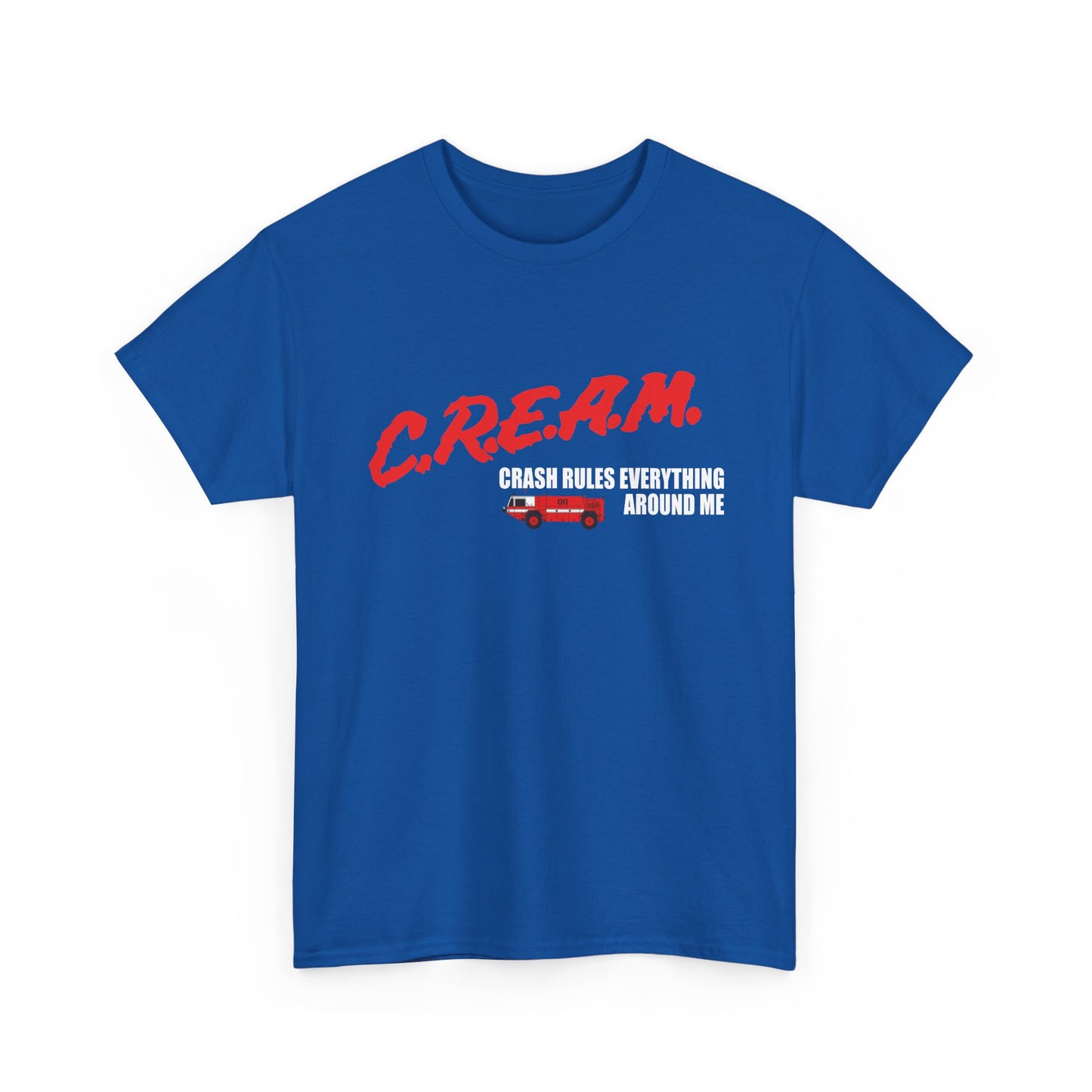 C.R.E.A.M. — 'Crash Rules Everything Around Me' Retro Shirt
