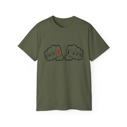 Fist Tattoo DOD FIRE Tee