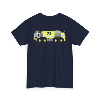 P-23 ARFF Fire Truck Unisex Tee