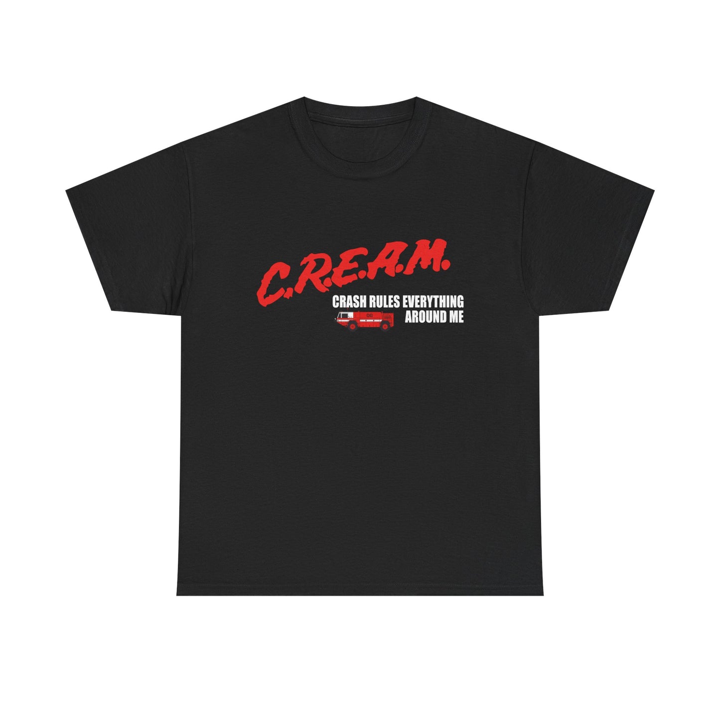C.R.E.A.M. — 'Crash Rules Everything Around Me' Retro Shirt