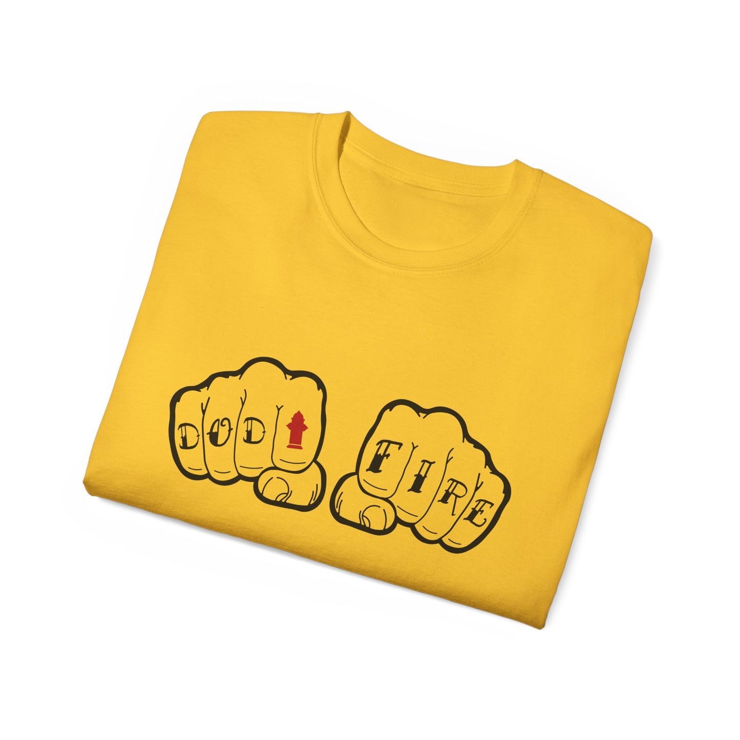 Fist Tattoo DOD FIRE Tee