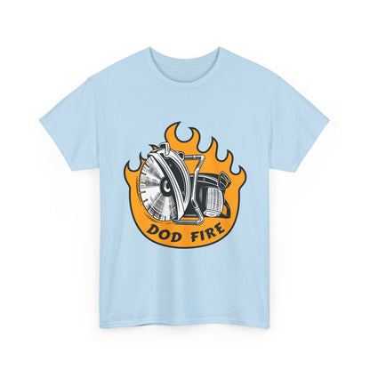 "DOD FIRE" K-12 Vent Graphic Firefighter T-Shirt