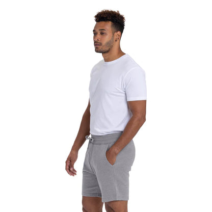 Unisex Shorts w/ pockets Next Level 80/20 Cotton Blend Grey
