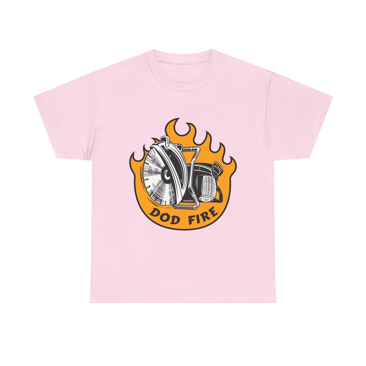 "DOD FIRE" K-12 Vent Graphic Firefighter T-Shirt