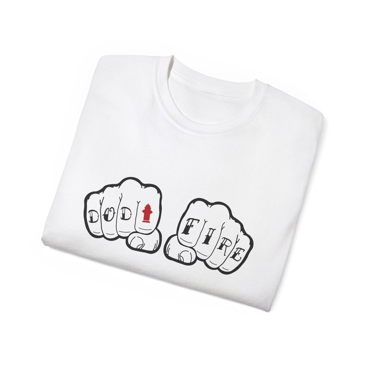 Fist Tattoo DOD FIRE Tee
