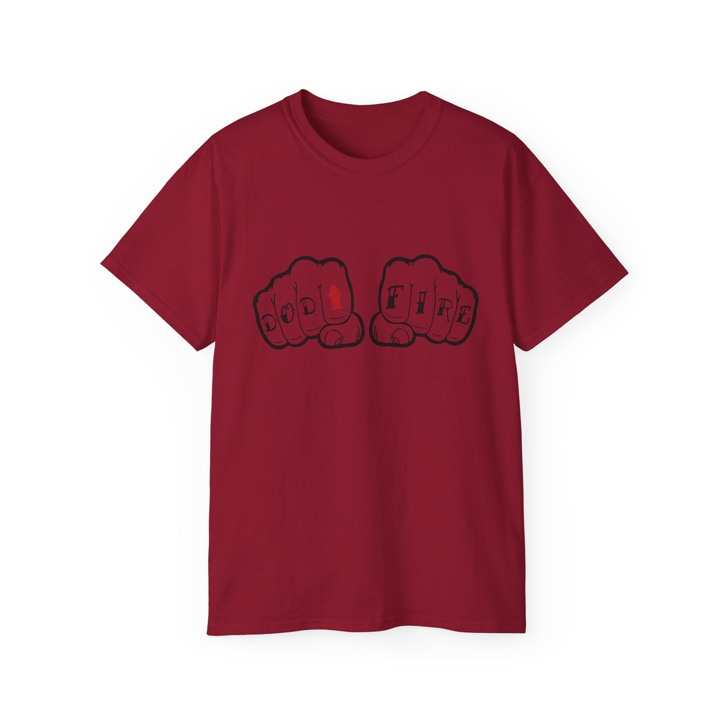 Fist Tattoo DOD FIRE Tee