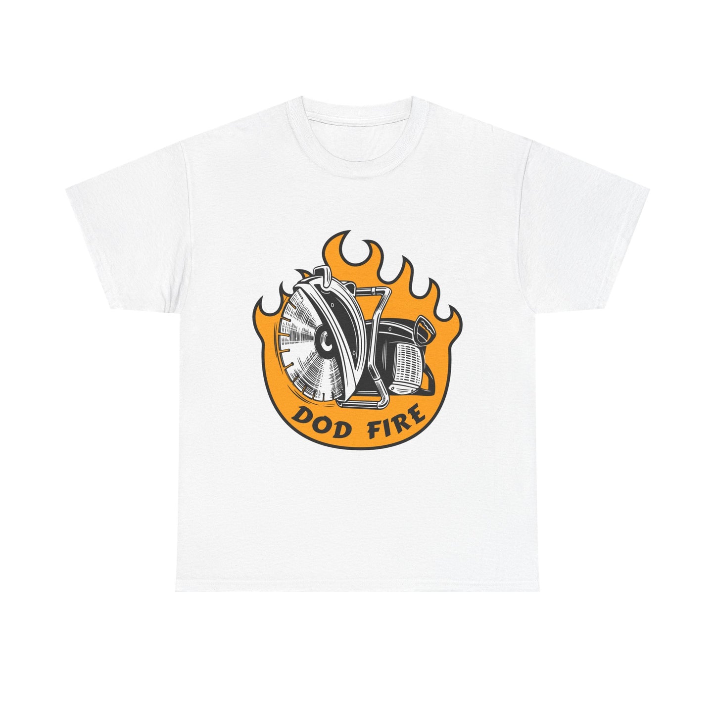 "DOD FIRE" K-12 Vent Graphic Firefighter T-Shirt