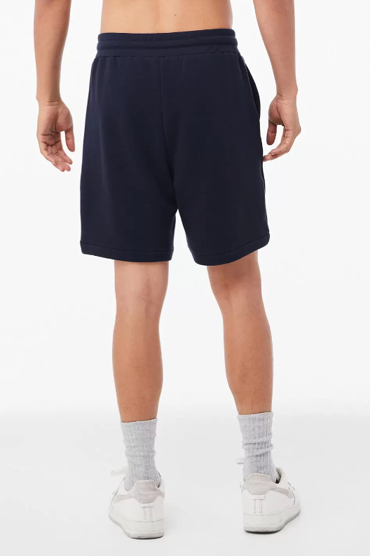 Unisex Shorts w/ pockets Bella + Canvas 100% Cotton Navy