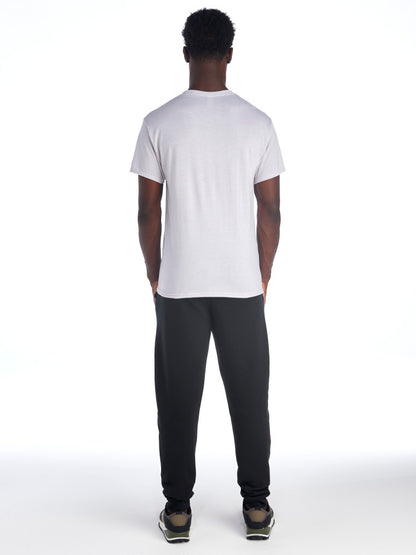 Unisex Joggers w/ pockets Jerzees 60/40 Cotton Blend Black