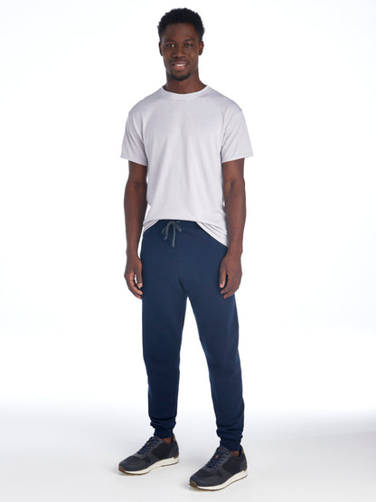 Unisex Joggers w/ pockets Jerzees 60/40 Cotton Blend Navy