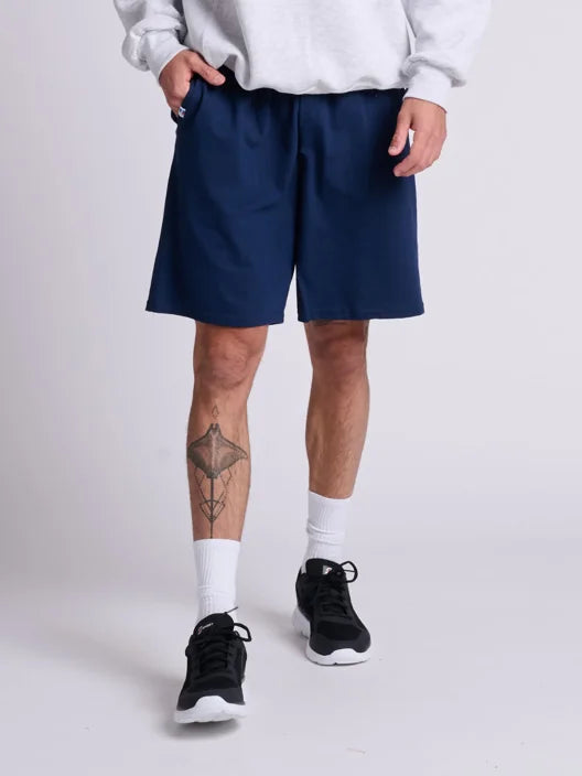 Unisex Shorts w/ pockets Russell Athletic 100% Cotton Navy
